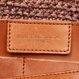 Balenciaga Panier Raffia Tote Bag 30338 | Authentic Pre-Owned hardware detail