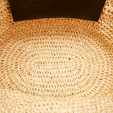 Balenciaga Panier Raffia Tote Bag 35038 | Authentic Pre-Owned detail view