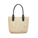 Balenciaga Panier Raffia Tote | Authentic Pre-Owned angle view