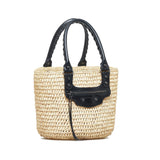 Balenciaga Panier Raffia Tote | Authentic Pre-Owned side view