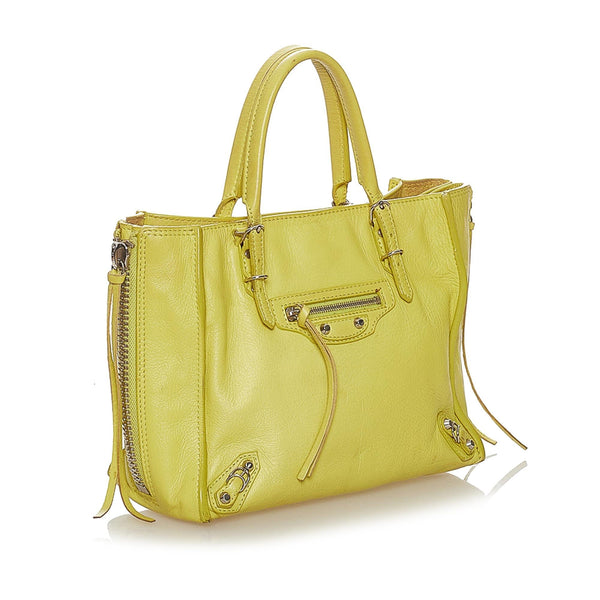 Balenciaga Papier A4 Leather Satchel | Designer Luxury Handbag