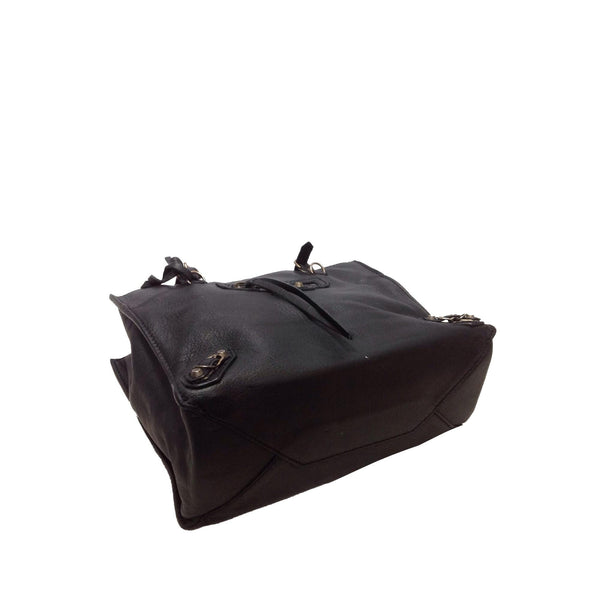 Balenciaga Papier A4 Leather Satchel 27903 | Authentic Pre-Owned back view