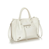 Balenciaga Papier A4 Leather Satchel 29266 | Authentic Pre-Owned side view