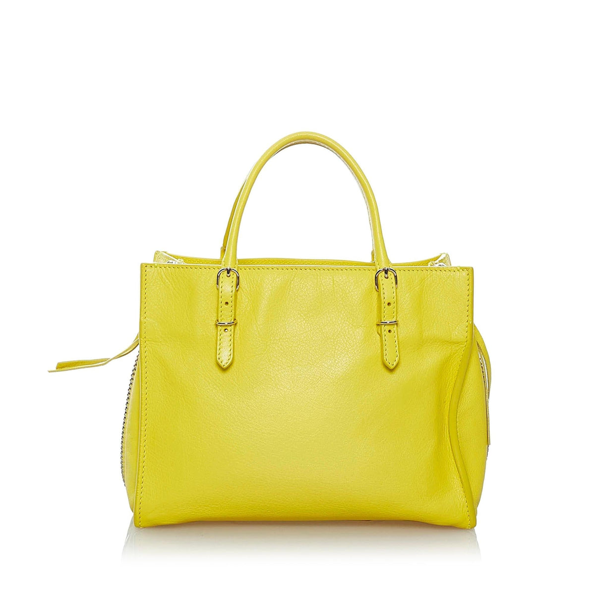 Balenciaga Papier A4 Leather Satchel 29585 | Authentic Pre-Owned angle view