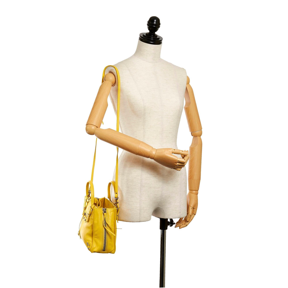 Balenciaga Papier A4 Leather Satchel 29585 | Authentic Pre-Owned interior view