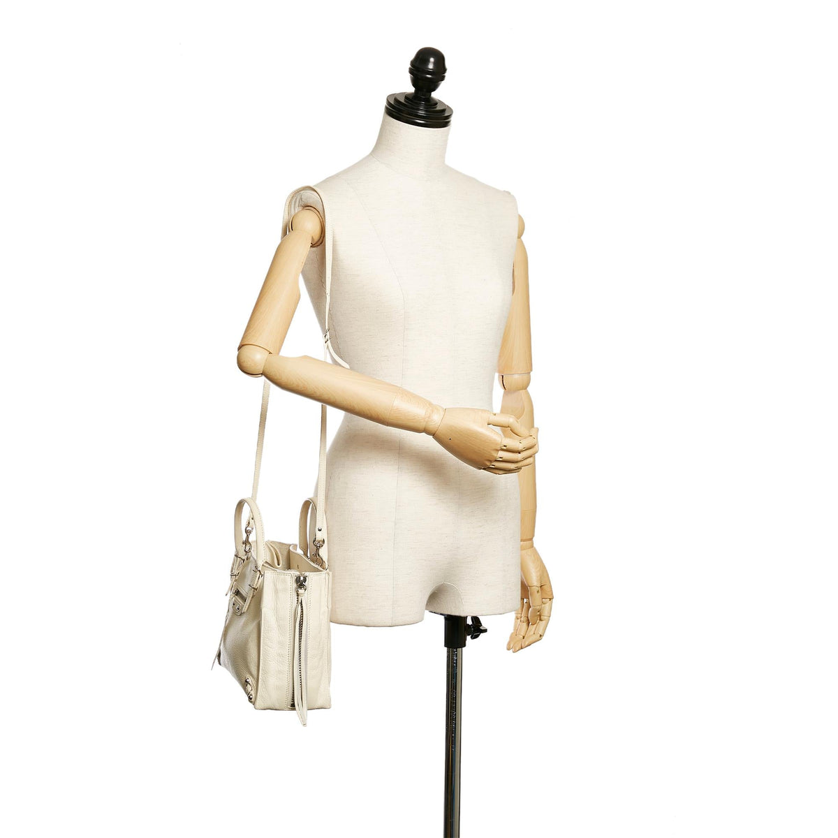 Balenciaga Papier A4 Leather Satchel 29832 | Authentic Pre-Owned interior view