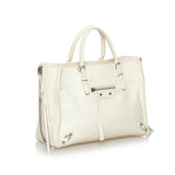 Balenciaga Papier A4 Leather Satchel 29832 | Authentic Pre-Owned side view