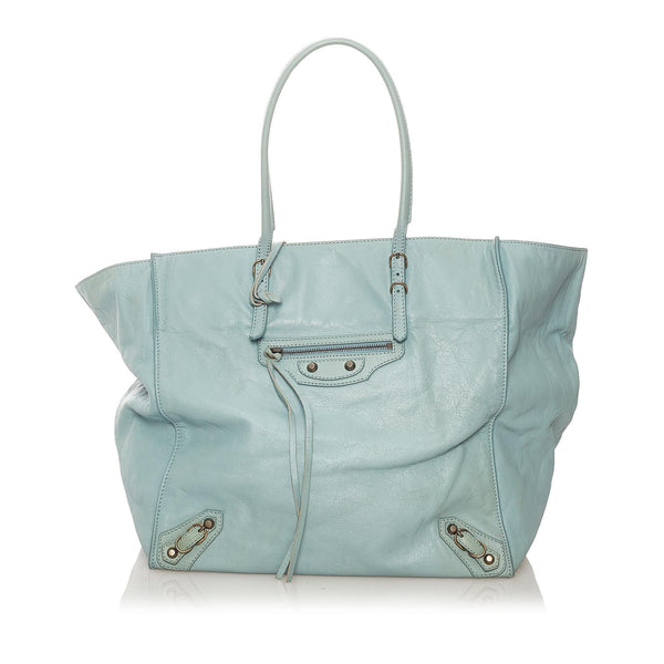 Balenciaga Papier A4 Leather Tote Bag — Premium Leather Tote