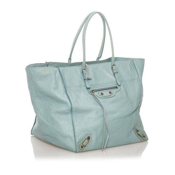 Balenciaga Papier A4 Leather Tote Bag — Premium Leather Tote