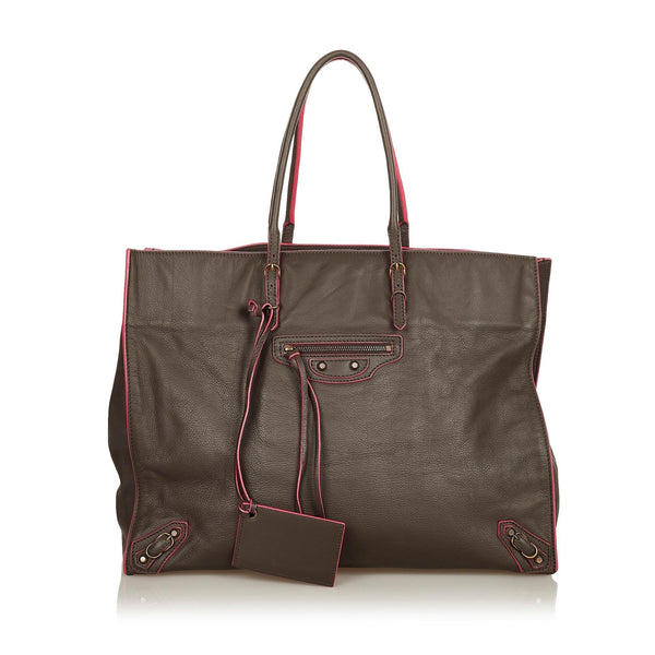 Balenciaga Papier A4 Leather Zip-Around Tote | Premium Designer Piece