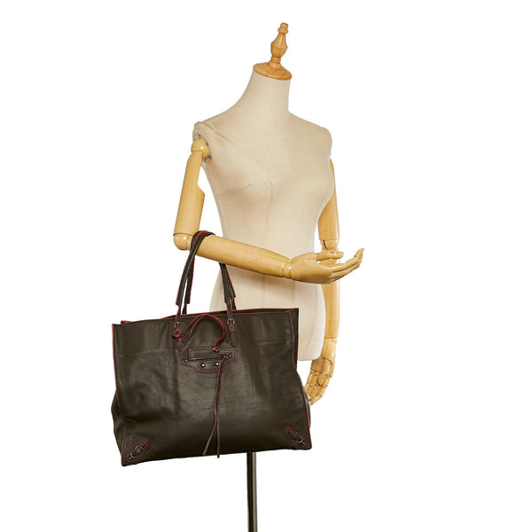Balenciaga Papier A4 Leather Zip-Around Tote | Premium Designer Piece