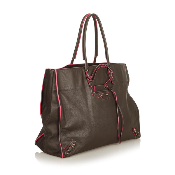 Balenciaga Papier A4 Leather Zip-Around Tote | Premium Designer Piece