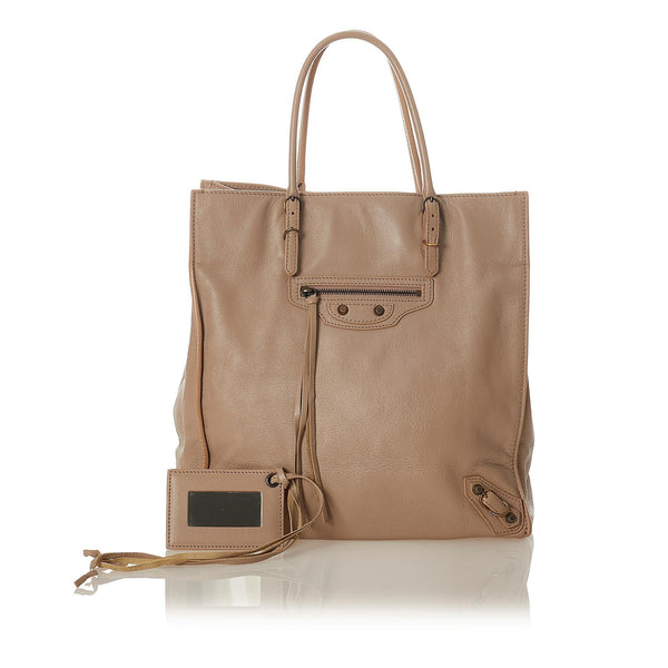 Balenciaga Papier A5 Leather Tote Bag — Premium Leather Tote