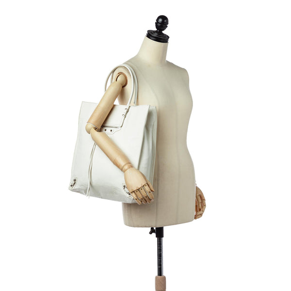 Balenciaga Papier A5 Leather Tote Bag — Premium Leather Tote