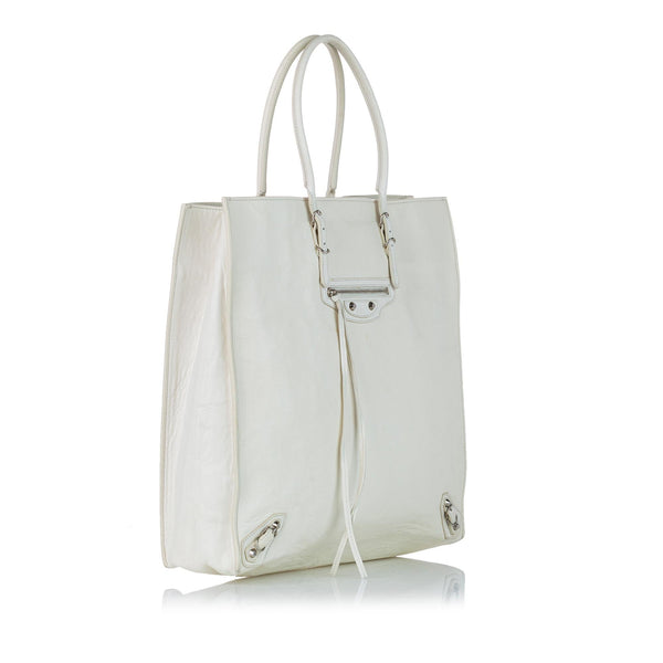 Balenciaga Papier A5 Leather Tote Bag — Premium Leather Tote