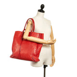Balenciaga Papier A5 Leather Tote Bag 31091 | Authentic Pre-Owned interior view