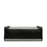 Balenciaga Perforated Twill Motocross Classic City Handbag detail view