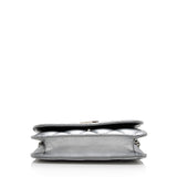 Balenciaga Quilted Metallic Leather B Dot Shoulder Bag back view