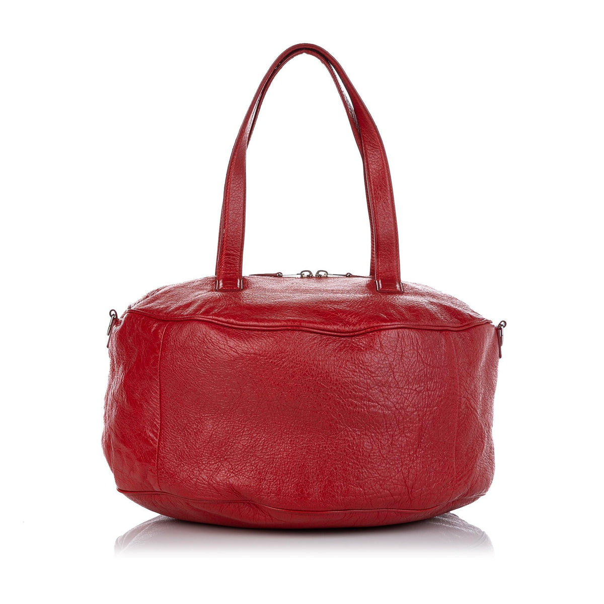 Balenciaga Round Air M Leather Satchel 28824 | Authentic Pre-Owned