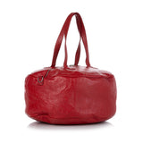 Balenciaga Round Air M Leather Satchel 28824 | Authentic Pre-Owned side view