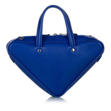 Balenciaga S Triangle Leather Duffle Bag | Authentic Pre-Owned angle view