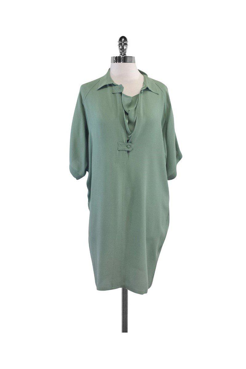 Solventair elegant leather Day Dress