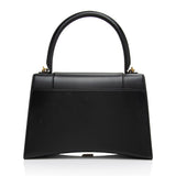 Balenciaga Shiny Calfskin Hourglass Medium Satchel | Authentic Pre-Owned angle view
