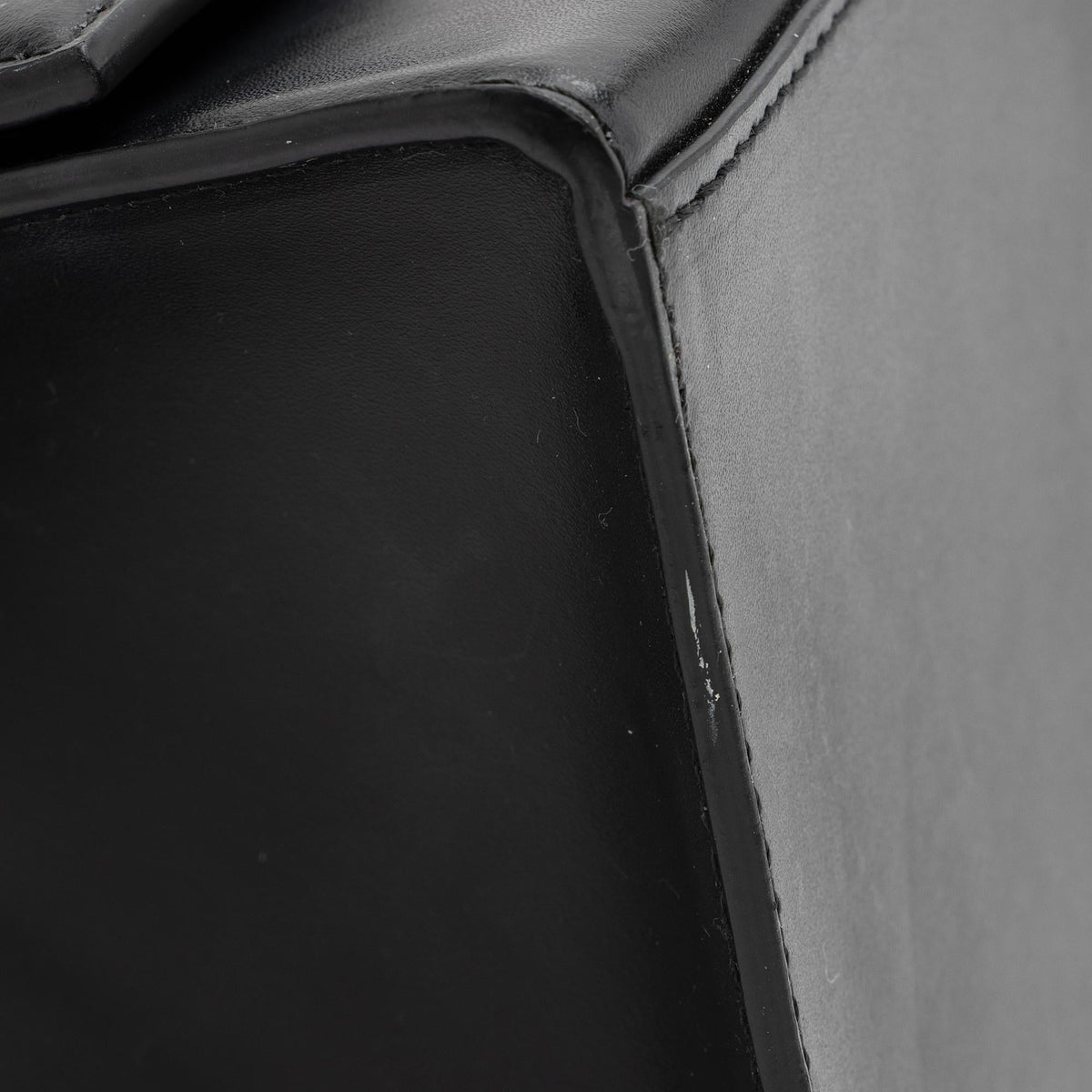 Balenciaga Shiny Calfskin Hourglass Medium Satchel | Authentic Pre-Owned angle view
