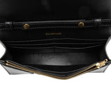 Balenciaga Shiny Calfskin Hourglass Wallet on Chain Bag RgTbFx hardware detail