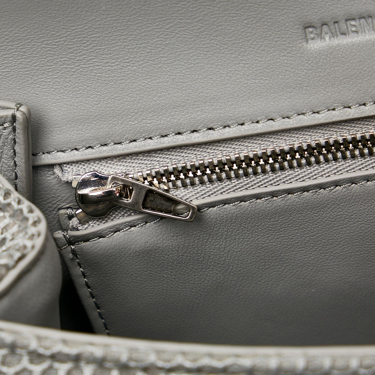 Balenciaga Sneakerhead Top Handle Bag | Authentic Pre-Owned close-up view
