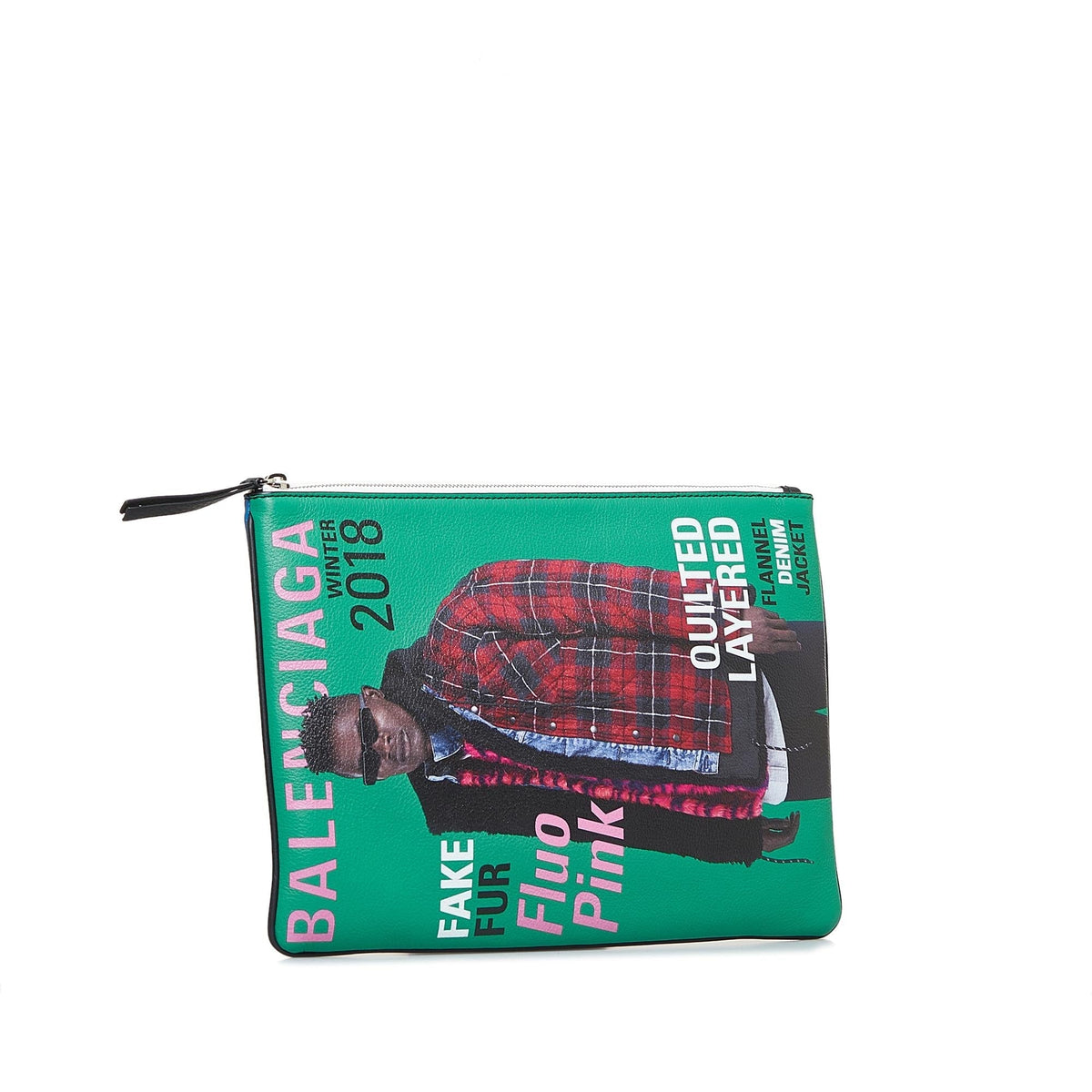 Balenciaga Supermarket Magazine Clutch | Authentic Pre-Owned side view