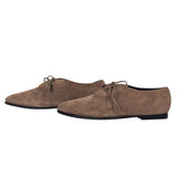 Balenciaga authentic luxury loafer Tan suede craftsmanship