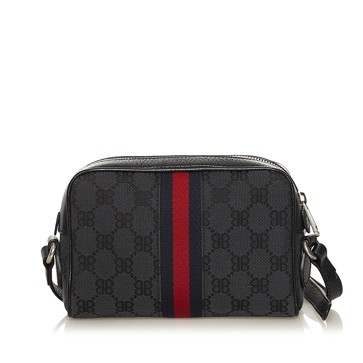 Balenciaga The Hacker Project Canvas Crossbody Bag | Authentic Pre-Owned angle view