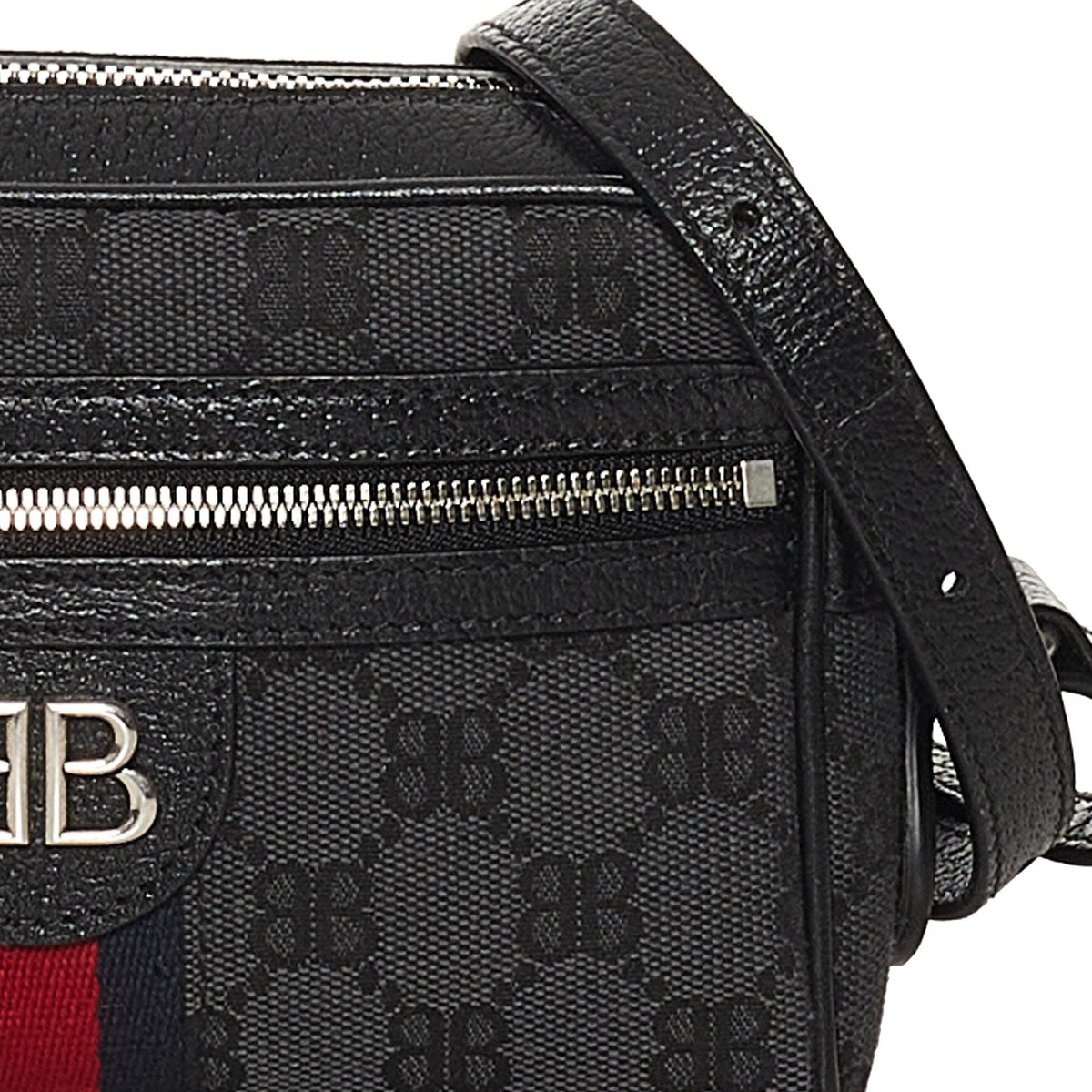 Balenciaga The Hacker Project Canvas Crossbody Bag | Authentic Pre-Owned side view