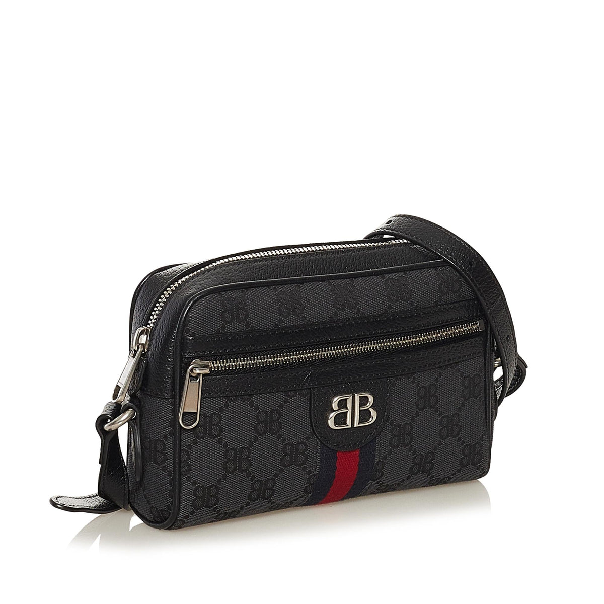 Balenciaga The Hacker Project Canvas Crossbody Bag | Authentic Pre-Owned side view