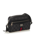 Balenciaga The Hacker Project Canvas Crossbody Bag | Authentic Pre-Owned side view
