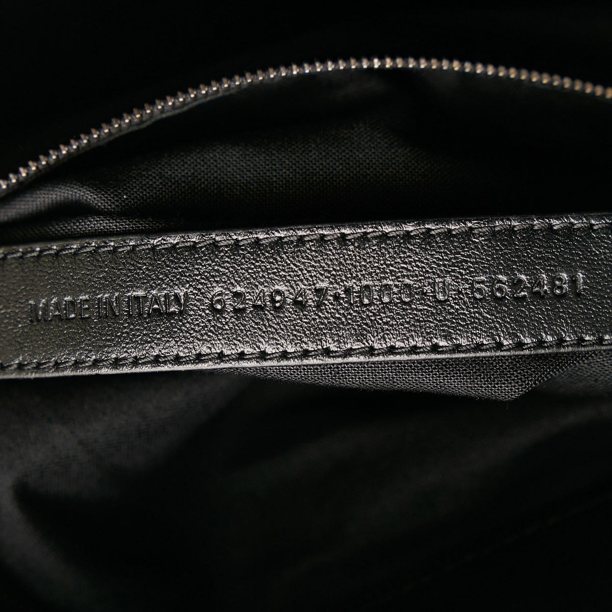 Balenciaga Touch Puffy Clutch | Authentic Pre-Owned close-up view
