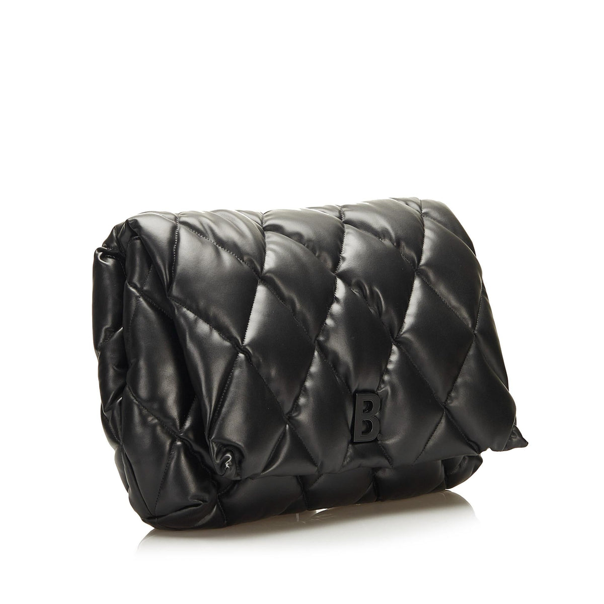 Balenciaga Touch Puffy Clutch | Authentic Pre-Owned side view