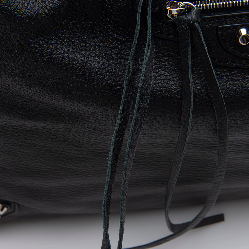 Balenciaga Veau Leather Papier A4 Zip Around Tote | Authentic Pre-Owned angle view
