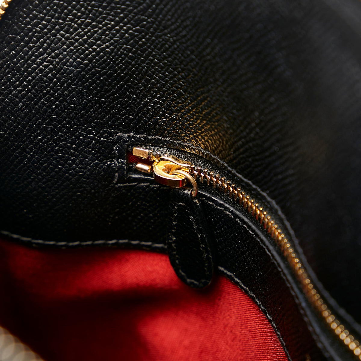 Balenciaga Ville Leather Satchel 36560 | Authentic Pre-Owned close-up view