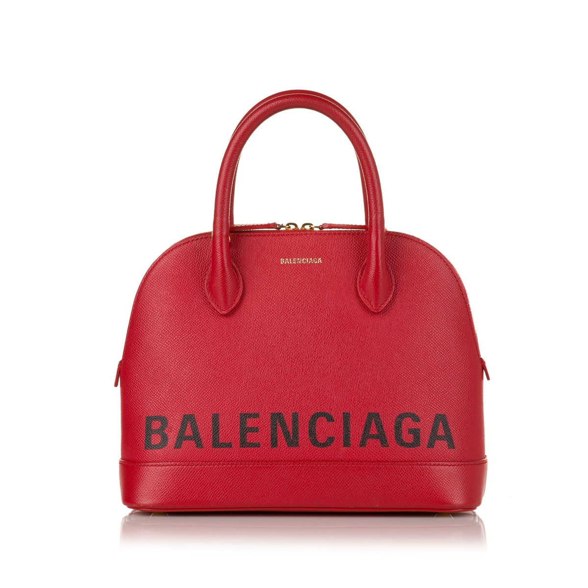 Balenciaga Ville Leather Satchel RNCLqi | Authentic Pre-Owned