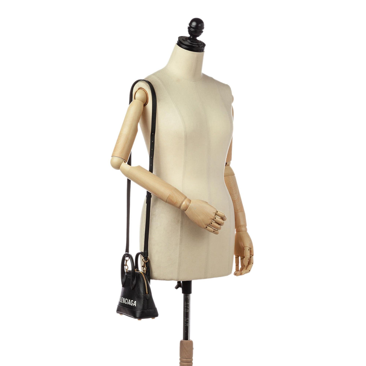 Balenciaga Ville XXS Leather Satchel 30229 | Authentic Pre-Owned hardware detail