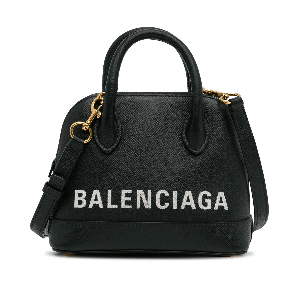 Balenciaga Ville XXS Leather Satchel ZccvIf | Authentic Pre-Owned back view
