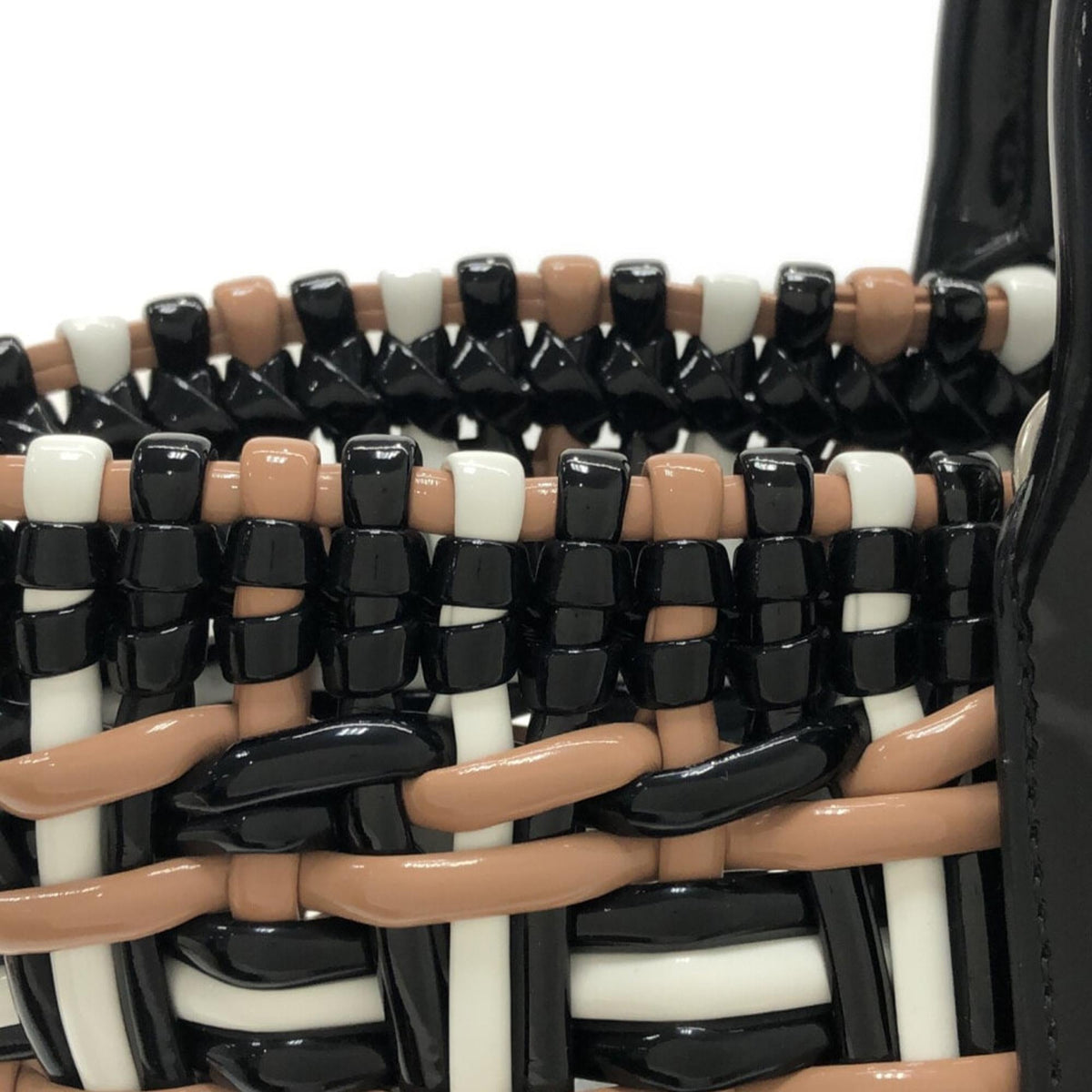 Balenciaga XS Woven Bistrot Panier Tote | Authentic Pre-Owned angle view