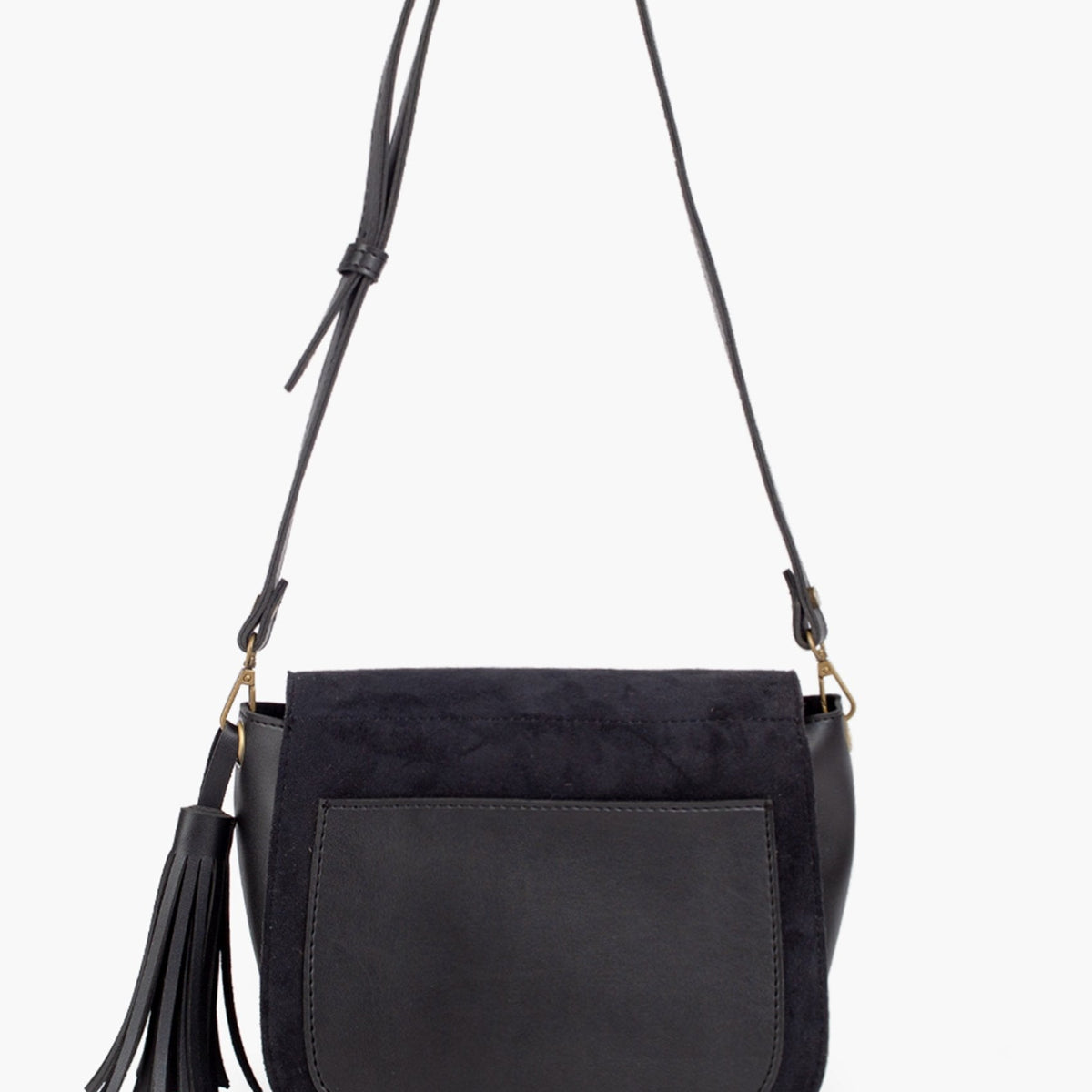 Ziva's Charm crossbody bag – close-up view (one versatile size)