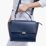 Ziva's Charm crossbody bag – side angle view (one versatile size)