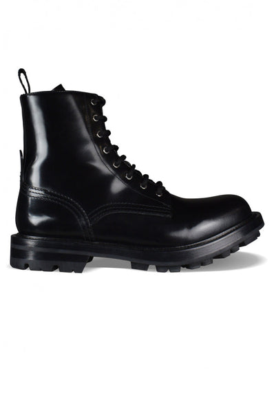 Alexander McQueen boots & booties luxury designer piece front view