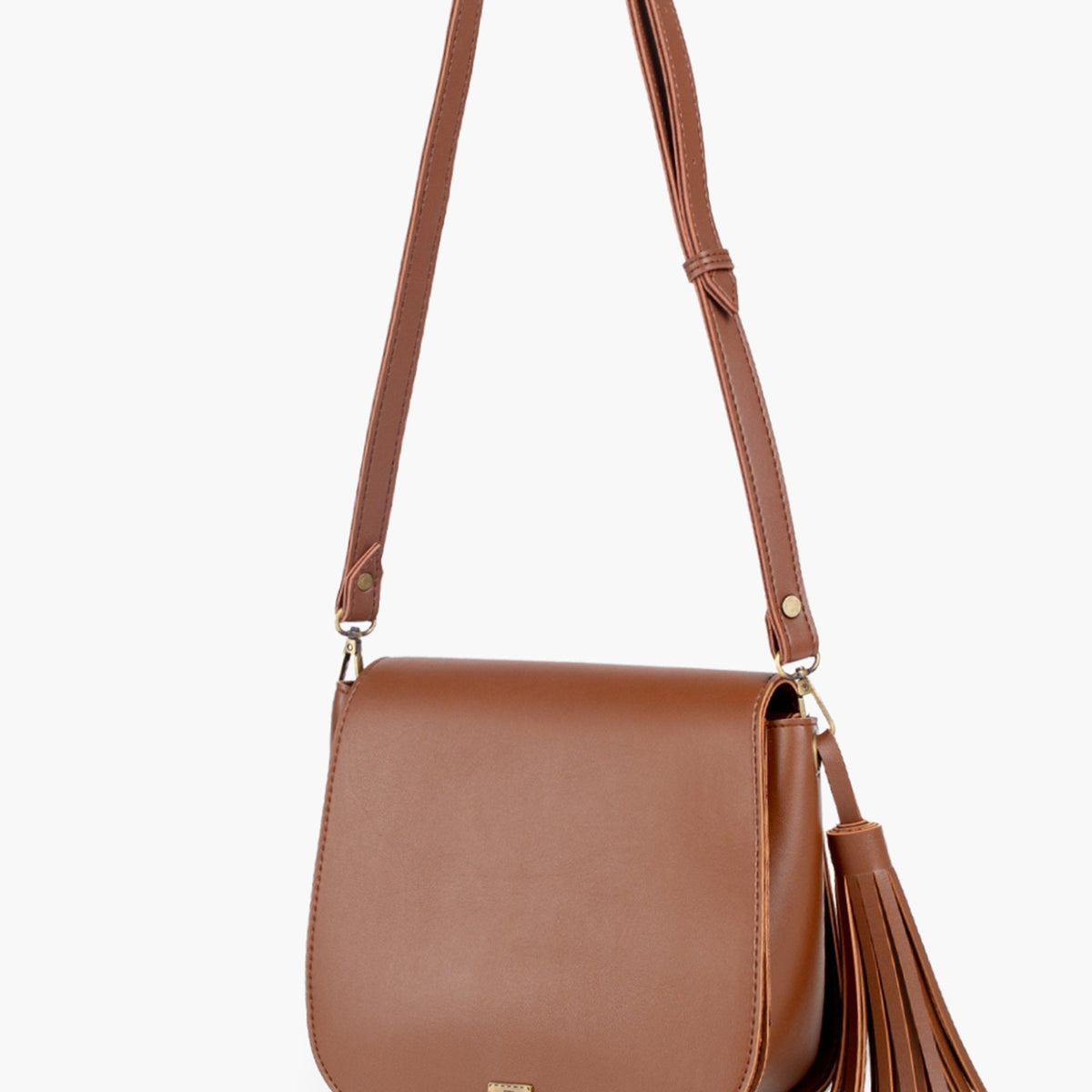 Ziva's Charm crossbody bag – front view (one versatile size)
