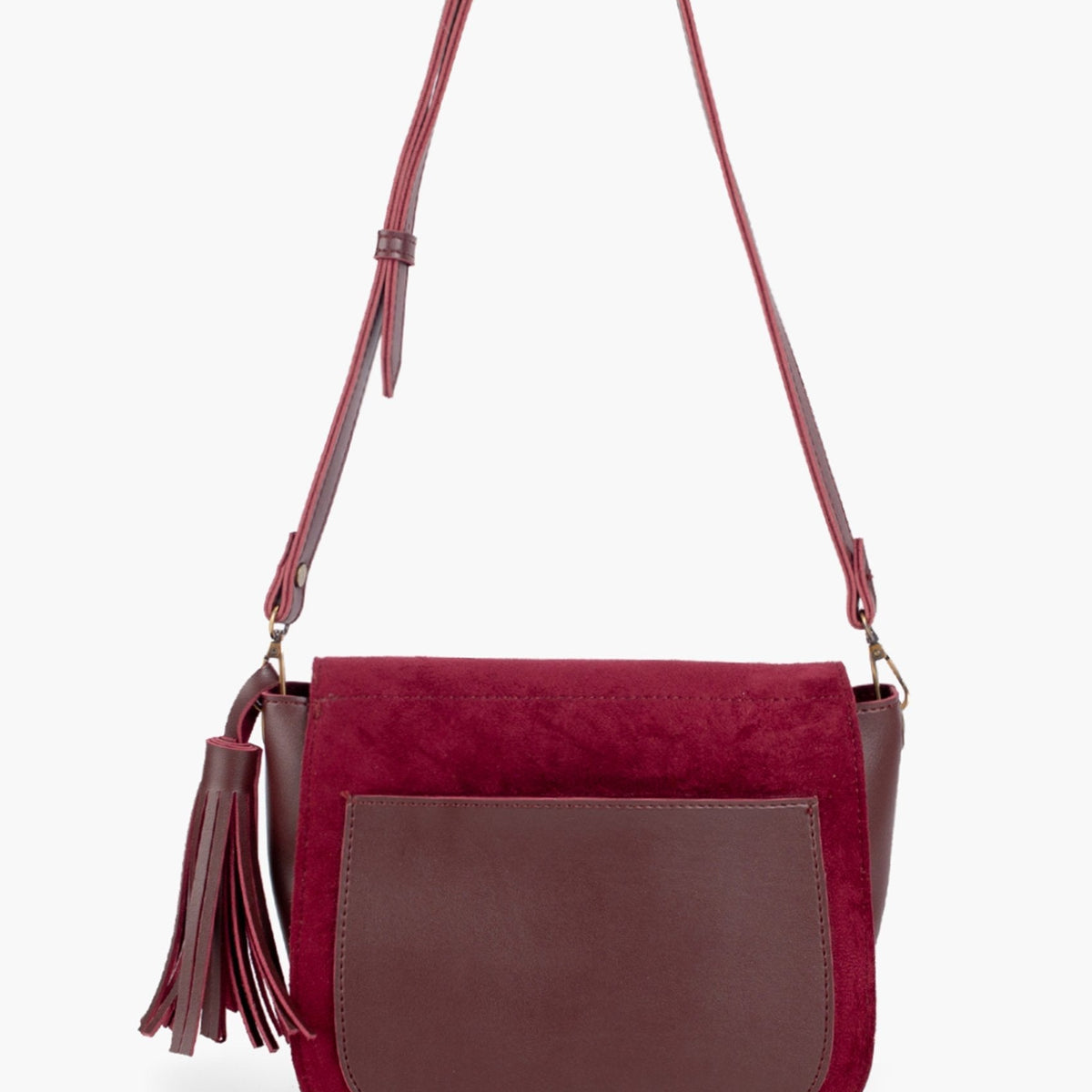 Ziva's Charm crossbody bag – close-up view (one versatile size)