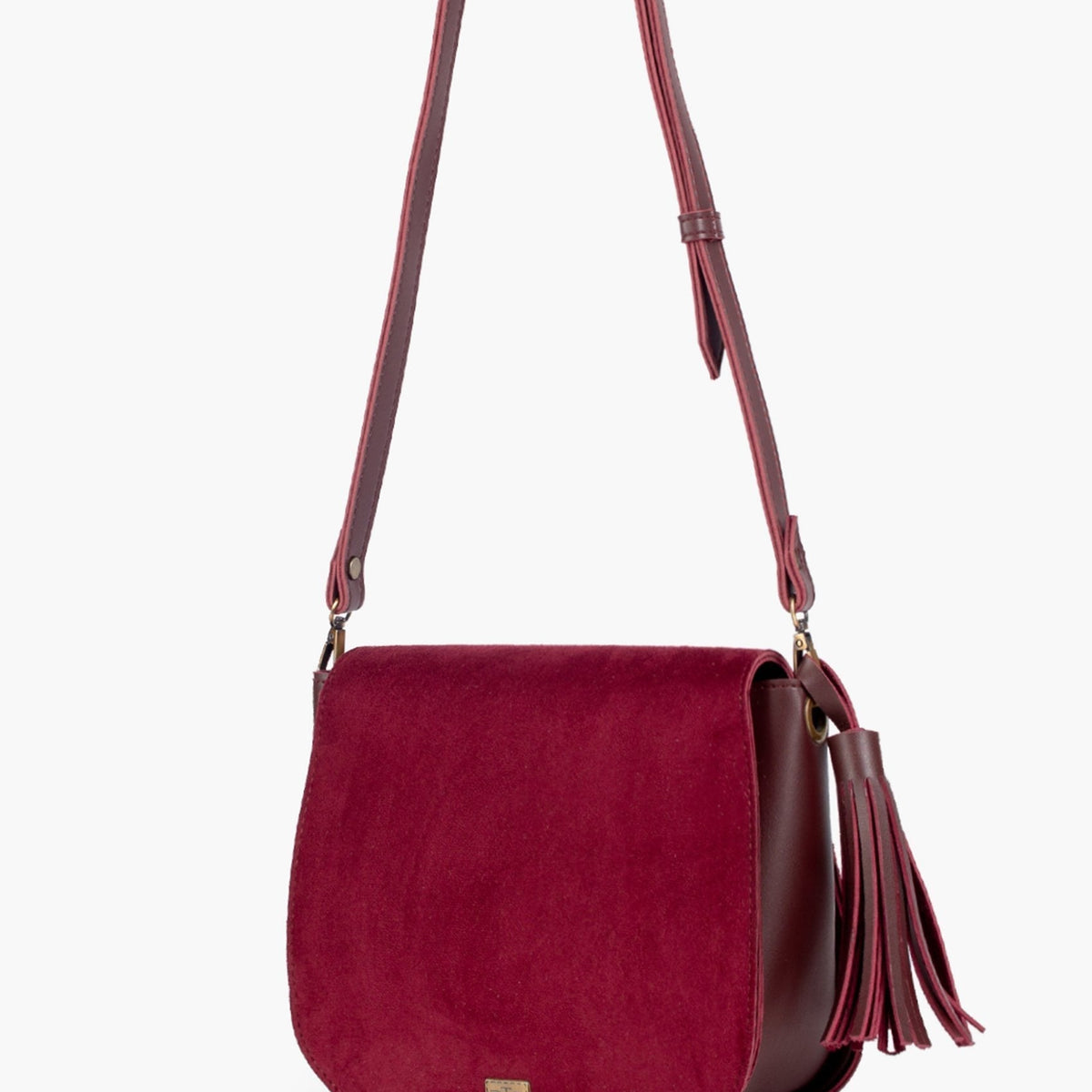 Ziva's Charm crossbody bag – front view (one versatile size)